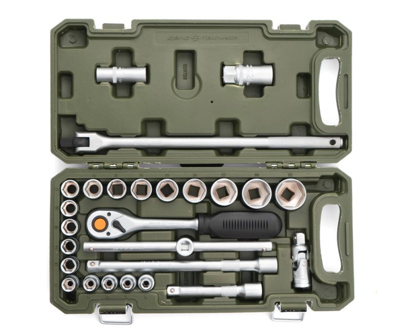 Набор головок и принадлежностей 1/2", 26 предм.