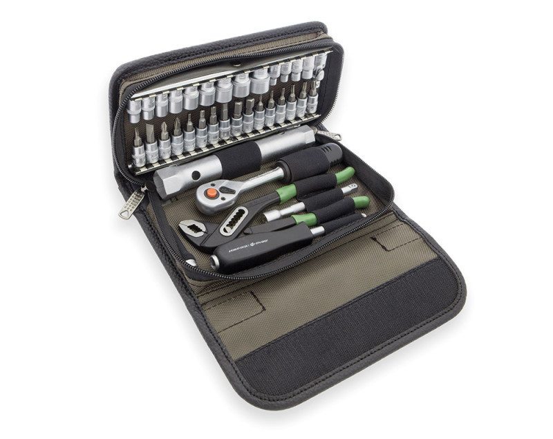 Набор головок 1/4" с инструментом в фирменной сумке, 37 предм.