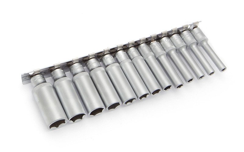 Набор головок шестигранных удлинённых 1/4" 13 шт.