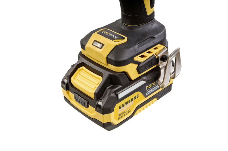 HCD20165PRO Аккумуляторный шуруповерт Hanskonner 1BatterySystem