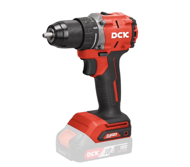 Дрель-шуруповерт аккумуляторная ударная DCK KDJZ2060i (без АКБ и ЗУ) 18В, 60нм, без АКБ