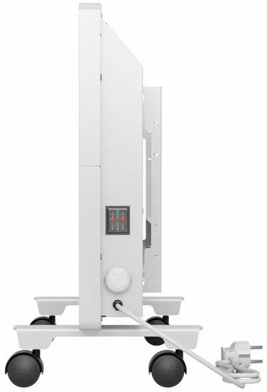 Конвектор электрический КМ-1500.2, 230 В, 1500 Вт, X-образный нагреватель, колеса, термостат // MTX