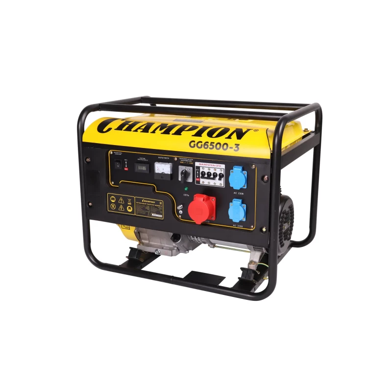 Генератор бензиновый CHAMPION GG6500-3